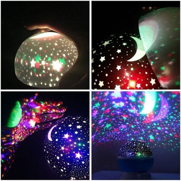 LED Starry Sky Rotating Night Light - Image 6