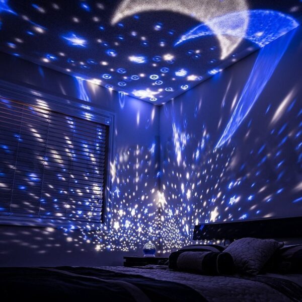 LED Starry Sky Rotating Night Light - Image 7