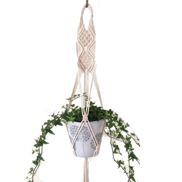 Handmade Macrame Plant Hanger - Image 3
