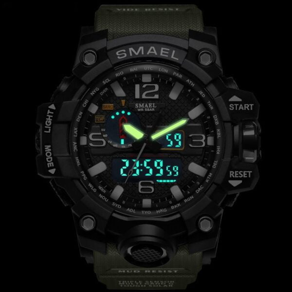 Rugged Sports Watches for Men with Digital and Analogue Display - Image 3