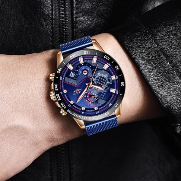 Men's Classic Quartz Waterproof Watches - Image 6