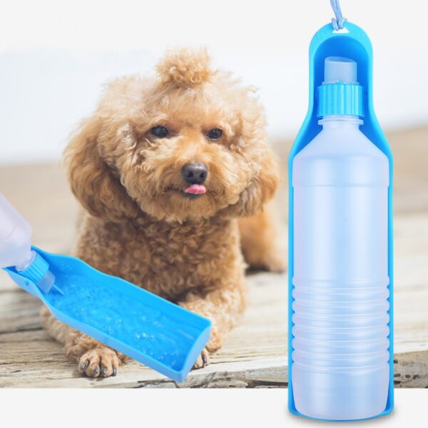 Solid Color Dog Water Bottle - Image 5