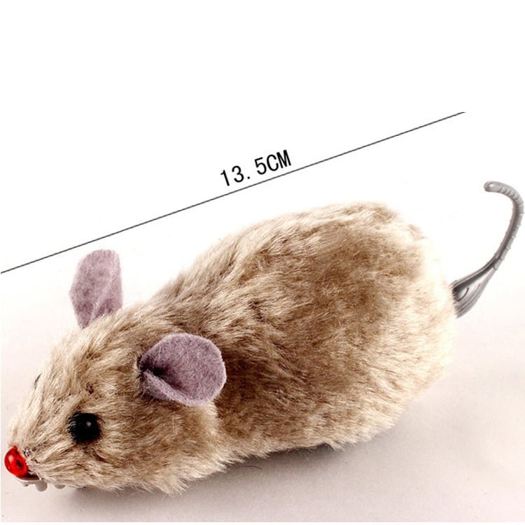 Cat's Plush Mouse Mechanical Toy Cat's Plush Mouse Mechanical Toy