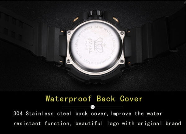 Digital Quartz Sports Watches With Dual Display for Men - Image 6