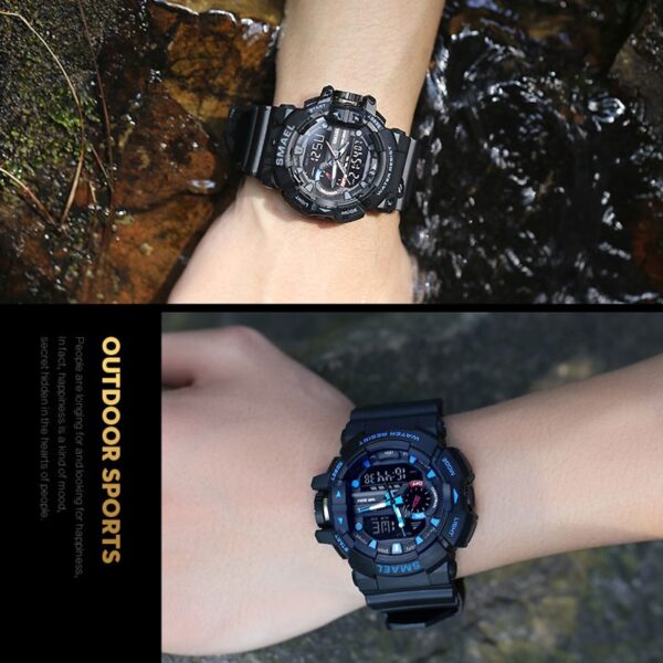 Men's Colorful Design Shockproof Sports Watches - Image 6