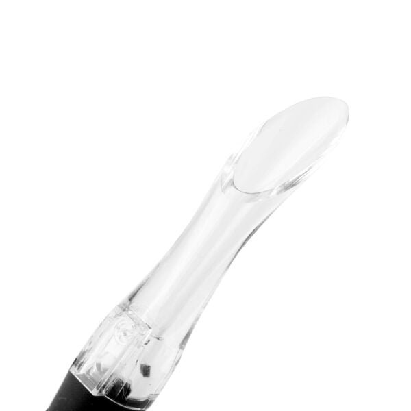 "Wine Bottle Aerator Pourer" in Use - Precise pour for aromatic enhancement.